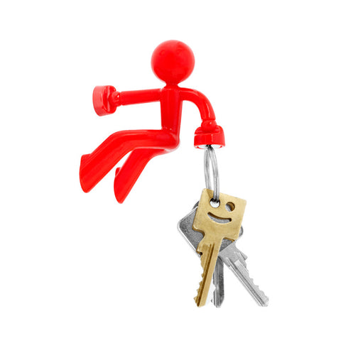 AussieSuperStore Homeware Supplies Magnetic-Man Key ring Holder Magnetic-Man Key ring Holder | Magno-Man Keys decoration Holder BGMAGNOMANX2